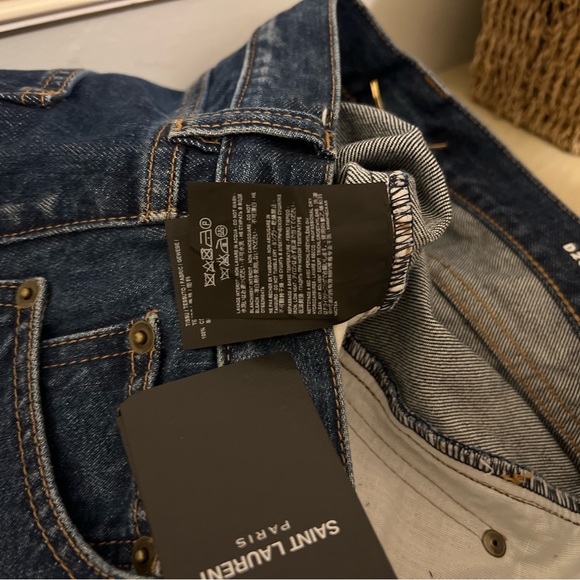 Saint Laurent dark wash denim size 29. - Picture 7 of 12